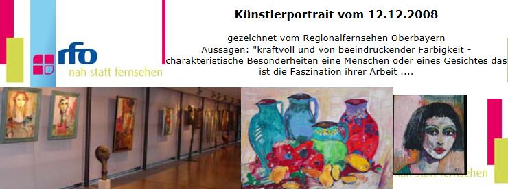 Künstlerportrait vom RFO Bildcollage eines Künstlerportrait vom RFO